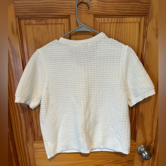 NWT Free Assembly Women's and Women's Plus Crochet Cardigan Sweater, Lightweight - Picture 8 of 11